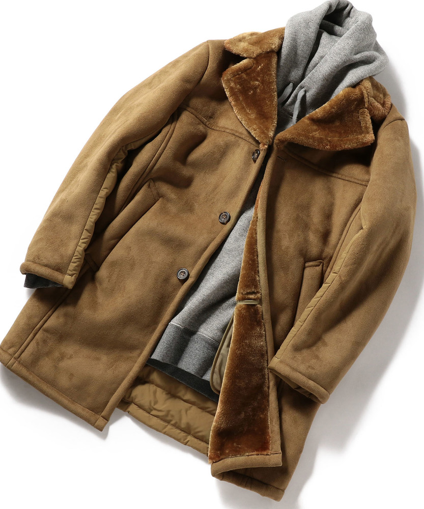 ムートンコート ジャケットのメンズコーデ特集 初心者も着やすいおすすめアイテムも Slope スロープ