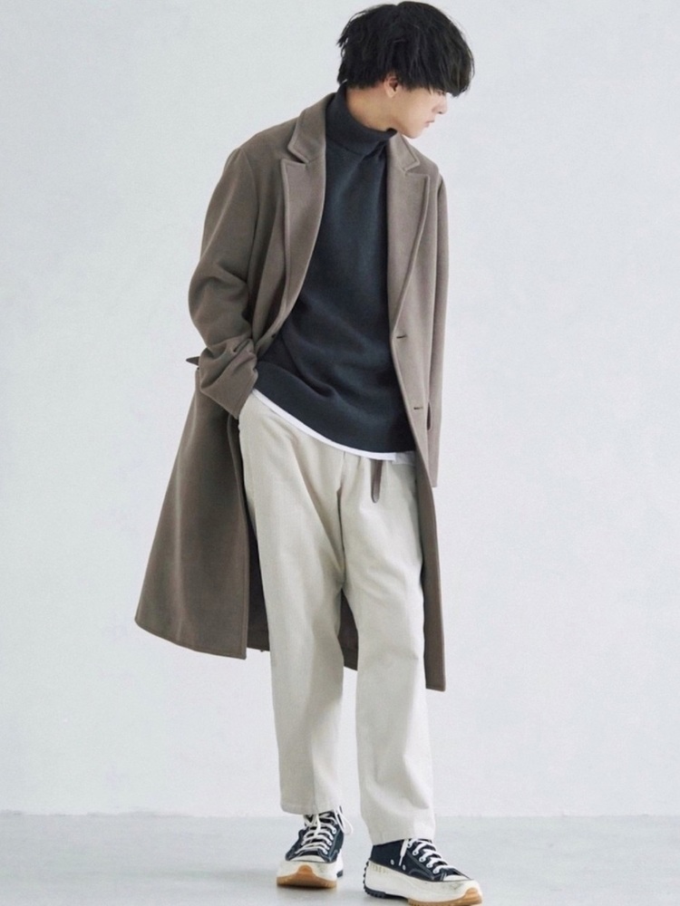 タートルネックのメンズコーデ特集 カラー別の着こなし おすすめアイテムまで紹介 Slope スロープ